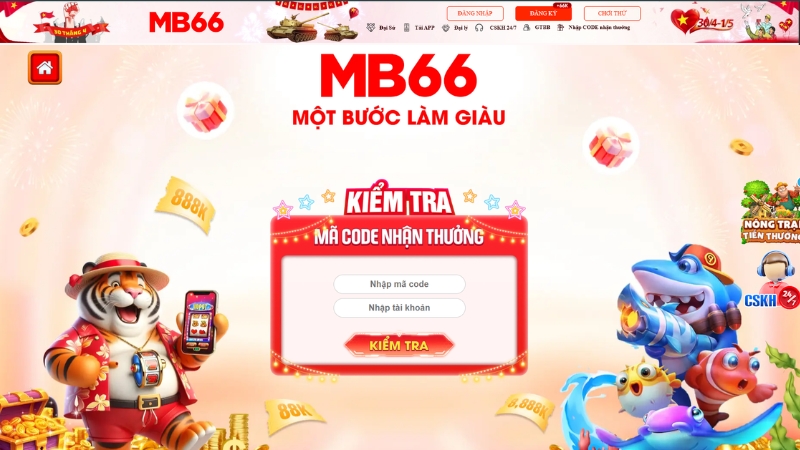Cách Nhận Khuyến Mãi MB66 Từng Bước